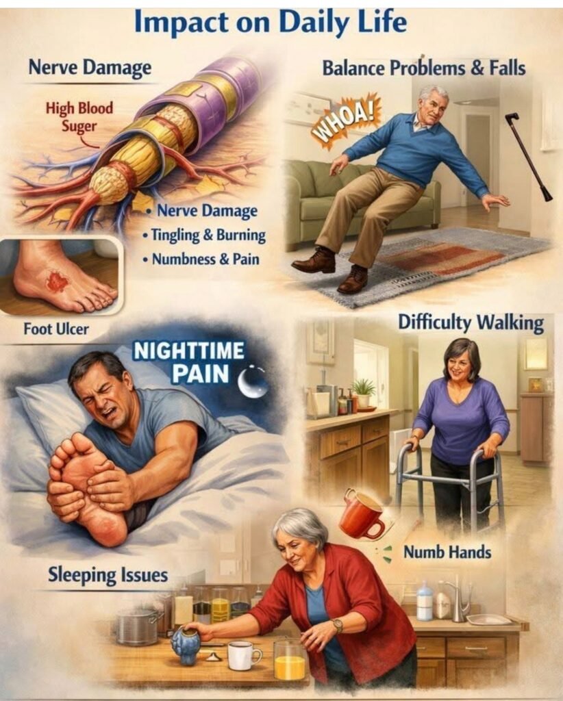 Health issues affecting daily activities